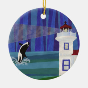 Orka Tokitae Keramisch Ornament