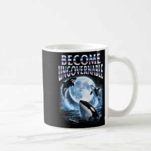 Orka walvis liefhebber zee oceaan dier wordt koffiemok