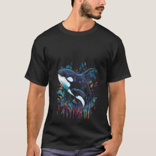 Orka walvis vis favoriete dier fan orka favoriet t-shirt