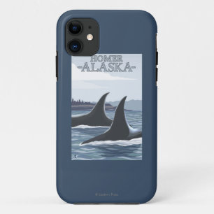 Orka Walvissen #1 - Homer, Alaska iPhone 11 Hoesje