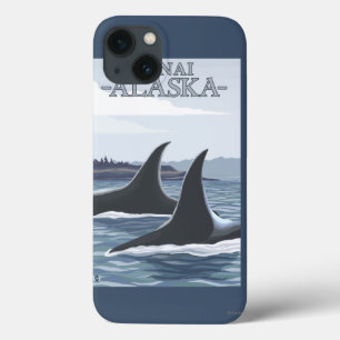 Orka Walvissen #1 - Kenai, Alaska iPhone 13 Hoesje