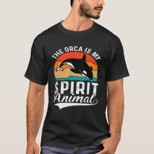 Orka walvissen haaien oceaan duiken Zee dieren T-shirt