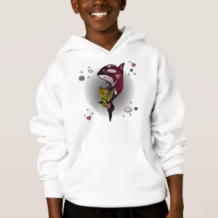 Orka Whale met Teddy Bear in Space Graphic Design