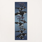 Orka Whale Yoga Mats Yogamat (Voorkant)