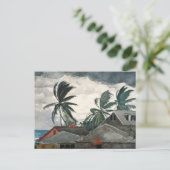 Orkaan Bahamas Winslow Homer Briefkaart (Staand voorkant)