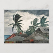 Orkaan Bahamas Winslow Homer Briefkaart (Voorkant)