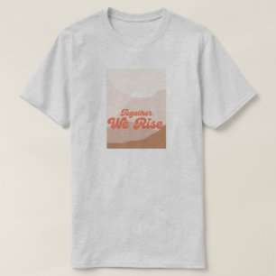 Orkaan Bergen Overstromingen Ramp Samen T-shirt