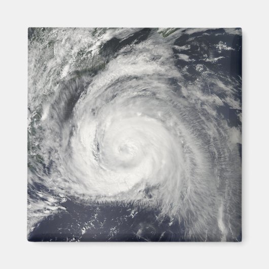 Orkaan Bill van de oostkust Magneet (Voorkant)