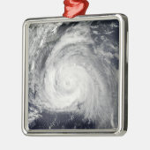 Orkaan Bill van de oostkust Metalen Ornament (Links)