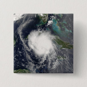orkaan Charley 2 Vierkante Button 5,1 Cm