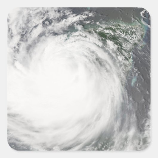 Orkaan Dean 2 Vierkante Sticker (Voorkant)
