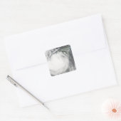 Orkaan Dean 2 Vierkante Sticker (Envelop)