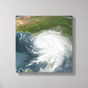 orkaan Dennis 2 Canvas Afdruk
