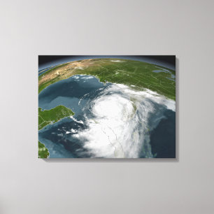 Orkaan Dennis 3 Canvas Afdruk