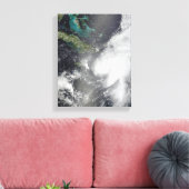 orkaan Ernesto Canvas Afdruk (Insitu (Woonkamer))