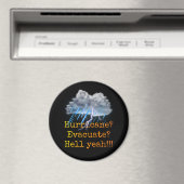 Orkaan? Evacueren? Verdomme ja!!! Magneet (Insitu (Vaatwasser))