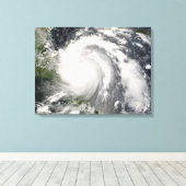 orkaan Felix 3 Canvas Afdruk (Insitu (Houten vloer))