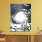 orkaan Felix Canvas Afdruk (Insitu (Woonkamer))
