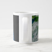 Orkaan Frances op een gedeeltelijke aarde. Extra Grote Beker (Achterkant)