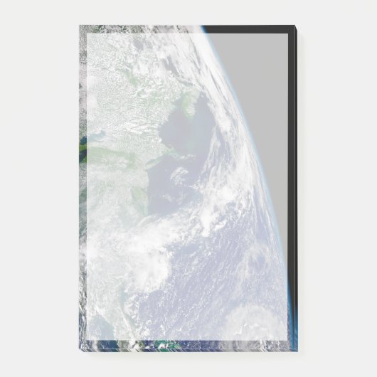 Orkaan Frances op een gedeeltelijke aarde. Post-it® Notes (Voorkant)