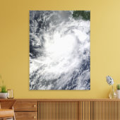 orkaan Frank van Mexico Canvas Afdruk (Insitu (Woonkamer))