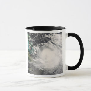 Orkaan Hanna over de Bahama's Mok