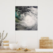 Orkaan Hanna over de Bahama's Poster (Keuken)