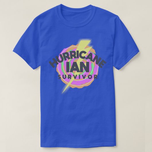Orkaan Ian Survivor 1 T-shirt (Design voorkant)