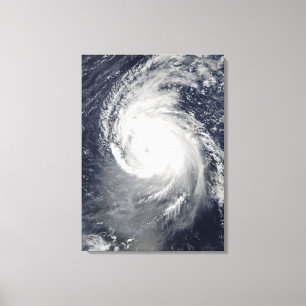 Orkaan Igor in de Atlantische Oceaan Canvas Afdruk