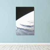 orkaan Ike 2 Canvas Afdruk (Insitu (Houten vloer))