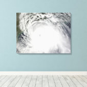 orkaan Ike 2 Canvas Afdruk (Insitu (Houten vloer))