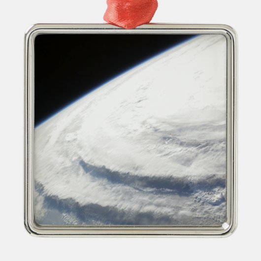 orkaan Ike 2 Metalen Ornament (Voorkant)