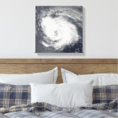 orkaan Ike 3 Canvas Afdruk (Insitu (Slaapkamer))