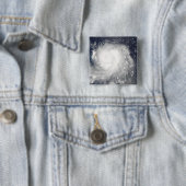 orkaan Ike 5 Vierkante Button 5,1 Cm (In situ)