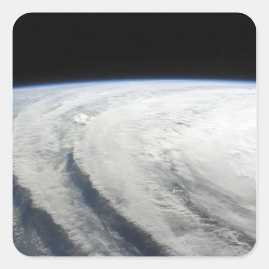 Orkaan Ike 7 Vierkante Sticker (Voorkant)