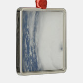 Orkaan Ike 9 Metalen Ornament (Rechts)