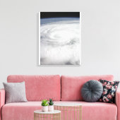 orkaan Ike Canvas Afdruk (Insitu (Woonkamer))