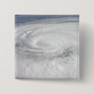 orkaan Ike Vierkante Button 5,1 Cm