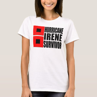 orkaan Irene Survivor T-shirt