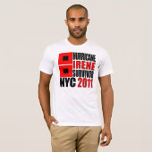 orkaan Irene Survivor T-shirt (Voorkant volledig)