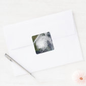 orkaan Ivan Vierkante Sticker (Envelop)