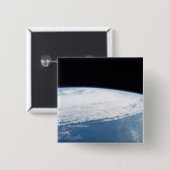 Orkaan Ophelia Vierkante Button 5,1 Cm (Voorkant /achterkant)