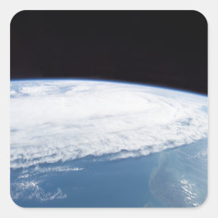 Orkaan Ophelia Vierkante Sticker