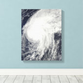 orkaan Otto 2 Canvas Afdruk (Insitu (Houten vloer))