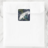 Orkaan Paula 2 Vierkante Sticker (Tas)