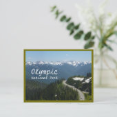 Orkaan Ridge (Olympic N.P.) met tekst Briefkaart (Staand voorkant)