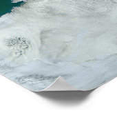 Orkaan Sandy langs de oostkust van de VS. 3 Poster (Hoek)