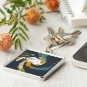 orkaan twirl sleutelhanger (Zijkant)