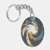 orkaan twirl sleutelhanger (Voorkant Links)