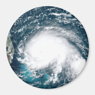 Orkaan voor de kust van Florida Magneet